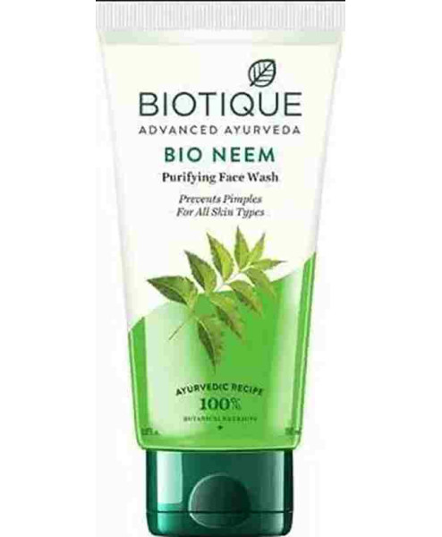 BIOTIQUE Fresh Neem Pimple Control 150ml  Face Wash 